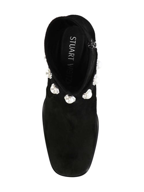 Stivaletto donna con punta squadrata Stuart Weitzman | SH002SPDBLK